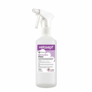 Vetasept Chlorhexidine Clear spray 500ml