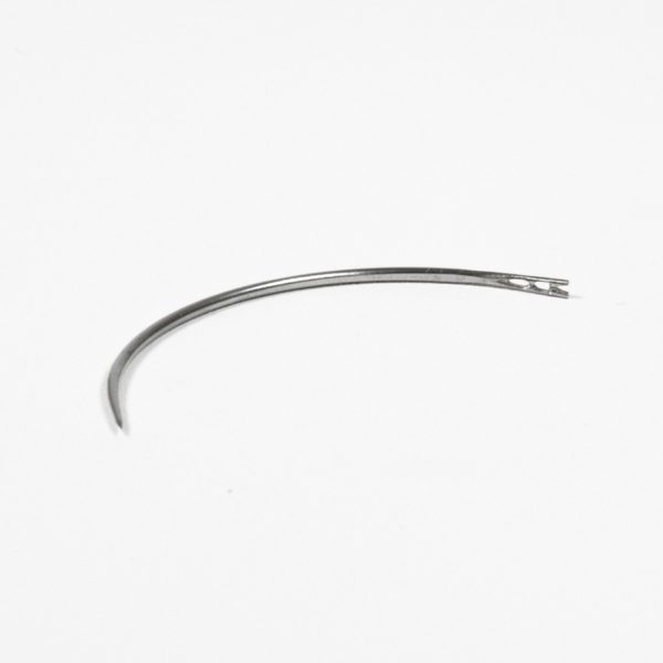 B304 curved taper spring eyed needle x 3 e1621522906475 curved round bodied tapier suture needles
