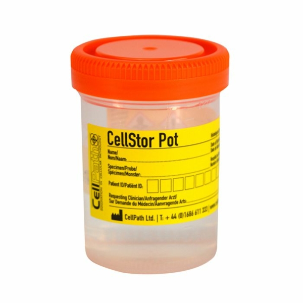 Cellstor pot1 10% buffered formalin pots x 25