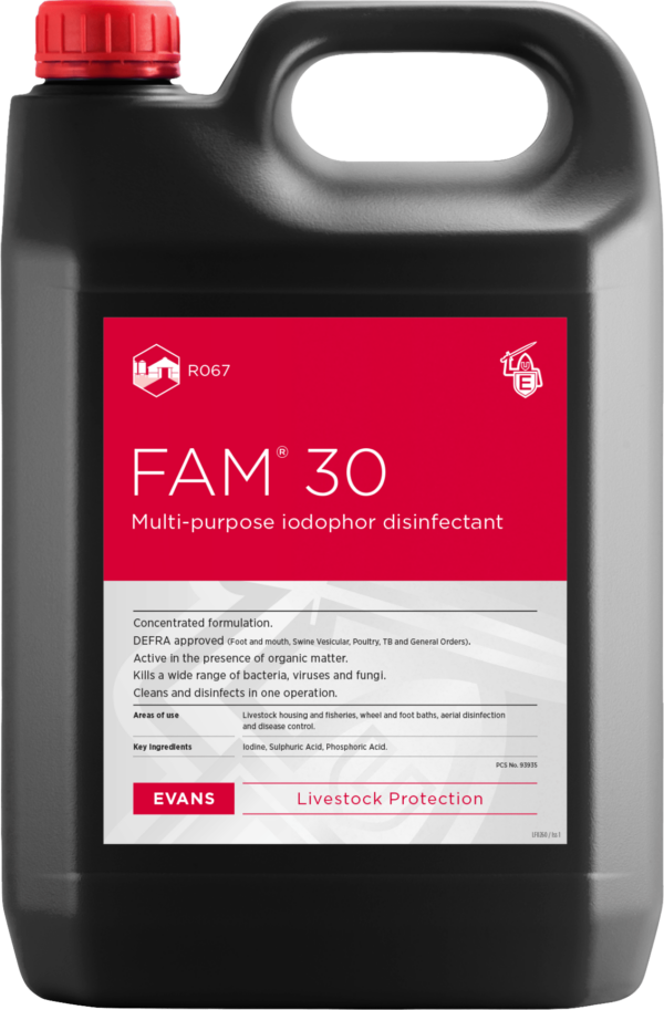 FAM 30 5 Ltr FAM 30 Disinfectant (5Ltr x2 units)