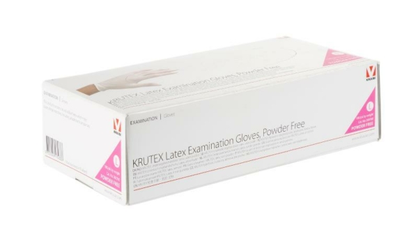 260760 KRUTEX Latex, Powder Free Examination Gloves